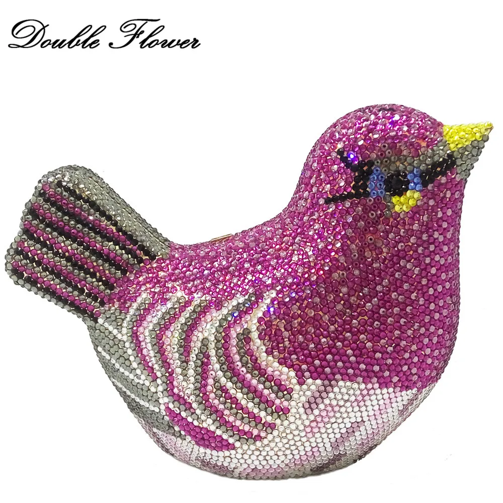 Роскошные ослепительные сумки с двумя цветами Женский жесткий металлический