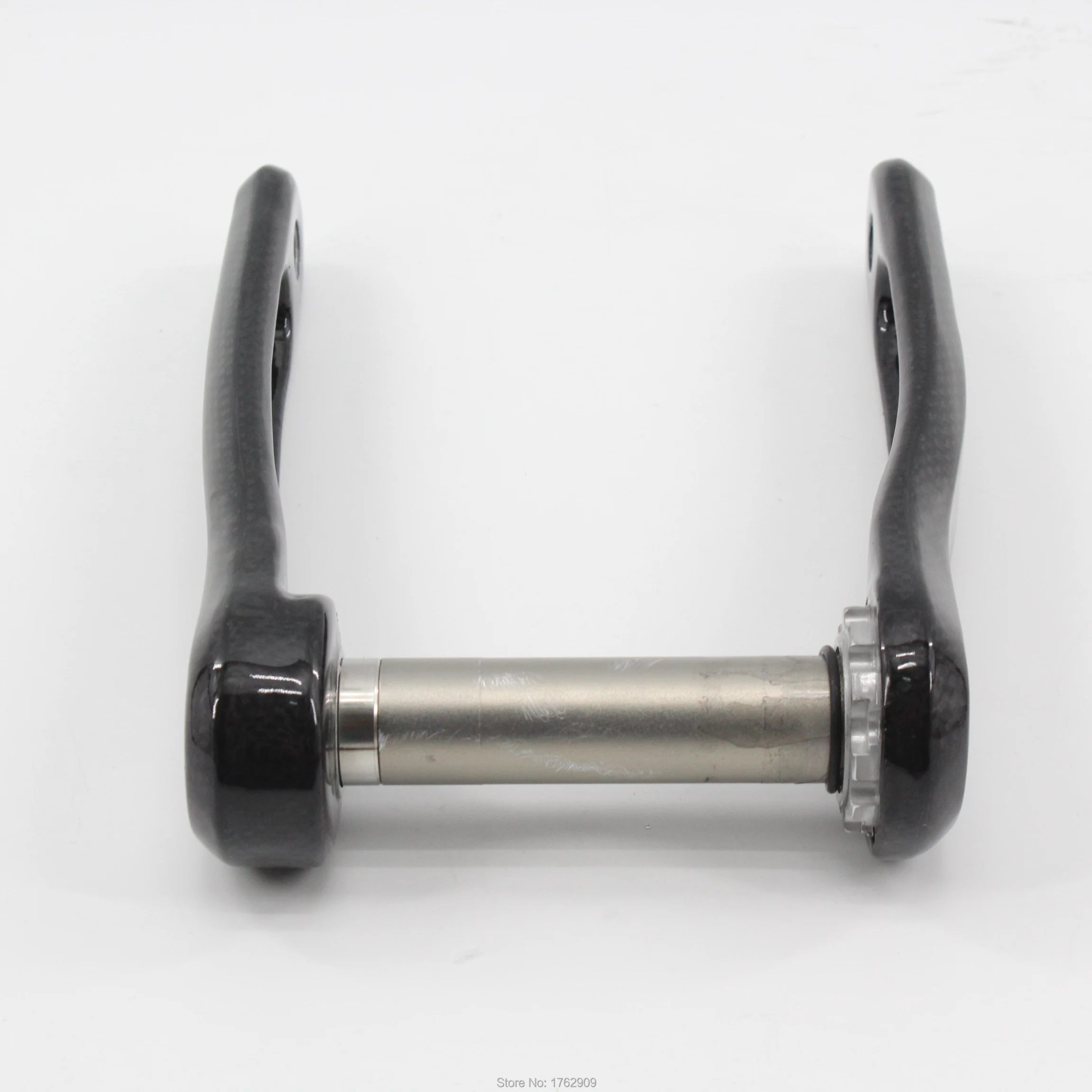 New Climbing bike 3K full carbon fibre bicycle crank with alloy bottom bracket Axis 24mm 170mm MTB lightest parts Free shipping | Спорт и