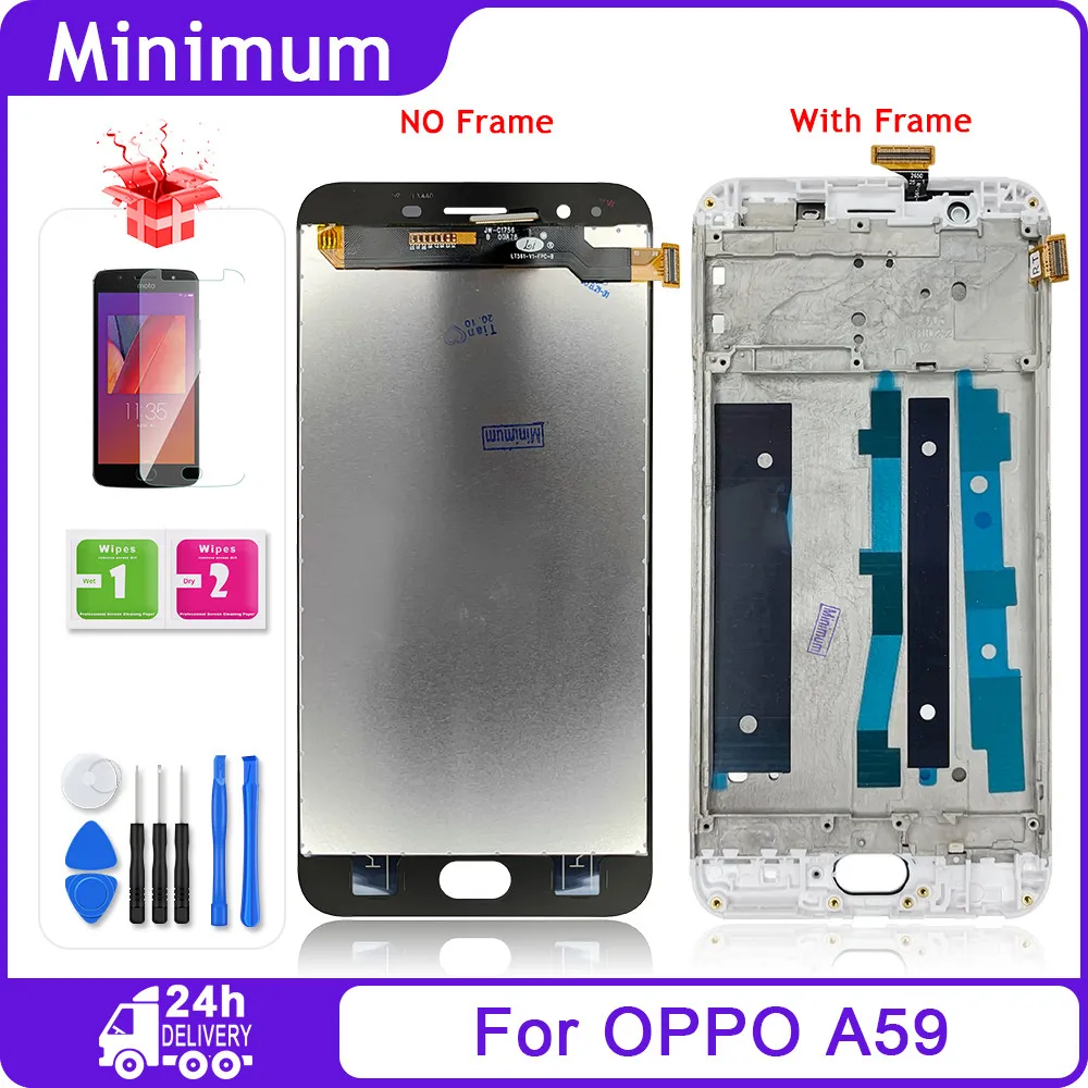 Для OPPO F1s A59 A1601 5 &quotЖК дисплей кодирующий преобразователь сенсорного экрана в