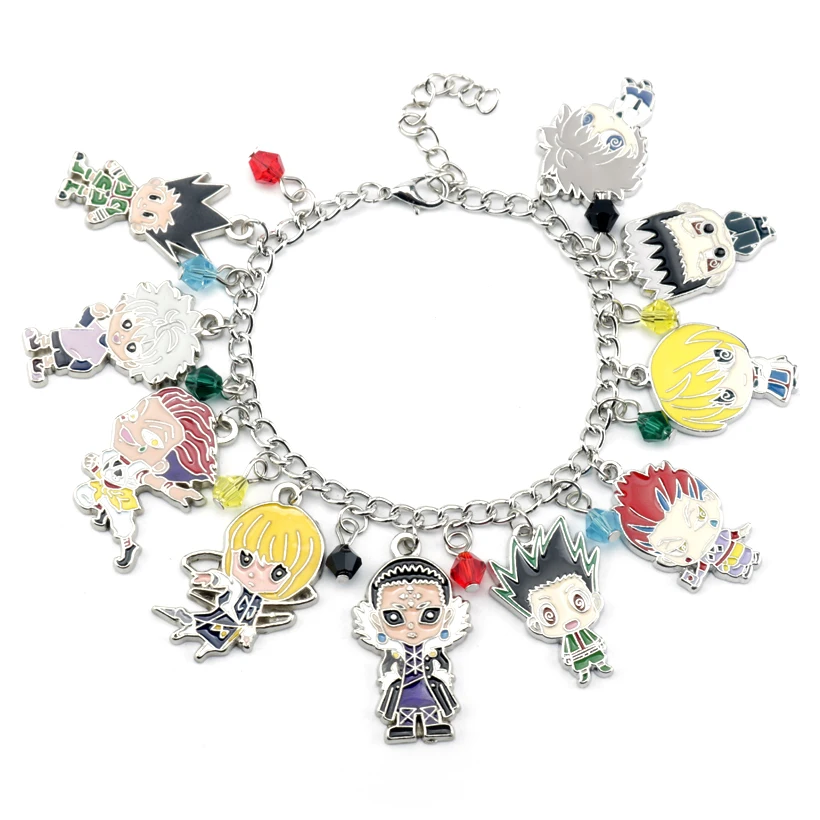 

New Fashion Anime My Hero Academia Bracelet for Women Figures Pendant Jewellery Alloy Bracelets for Girls