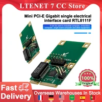 mini pcie lan server network card gigabit single electric port ethernet rj45 adapter card computer supplies