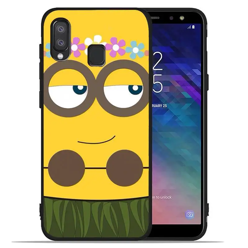 

Cute Cartoon Miniones Phone Case for honor 8A 10 10i 9 Lite 5A 7A 8x 9x Pro 20 7c 8c PLAY smart Cover coque
