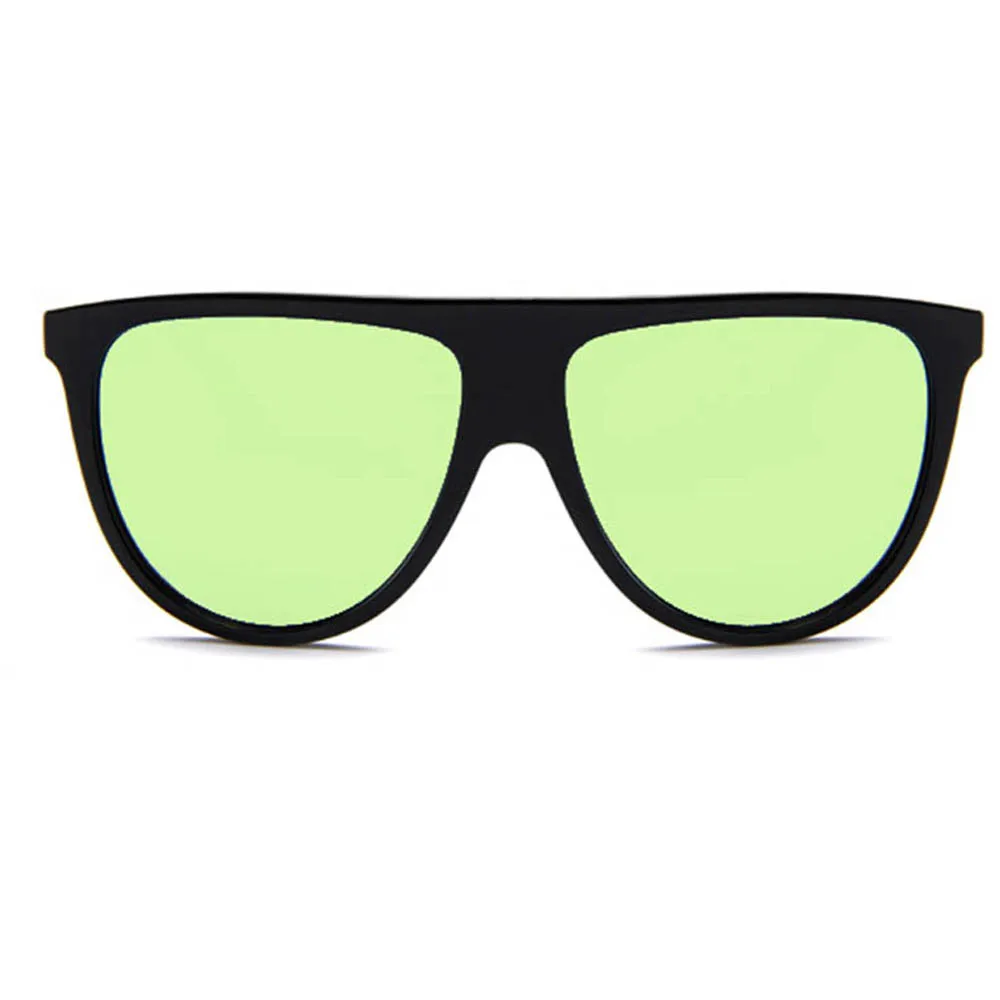 Тонкие плоские солнечные очки es женские роскошные брендовые дизайнерские ретро