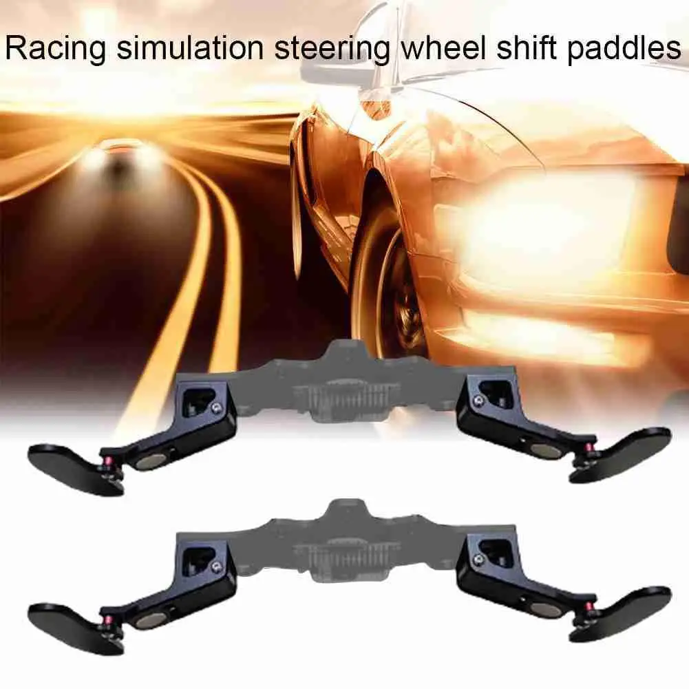 

New CNC Alloy Magnetic Paddle Shift Adapter for Logitech G27 G29 G920 G25 Steering Wheel Racing Game/Thrustmaster T300RS/GT T500