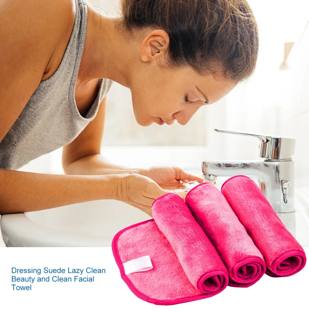 Супер большие многоразовые накладки для удаления макияжа 3 шт. моющиеся мягкие