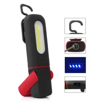 rechargeable cob work light portable 360%c2%b0 rotation led flashlight with magnetic base led work lamp for car repair garag camping