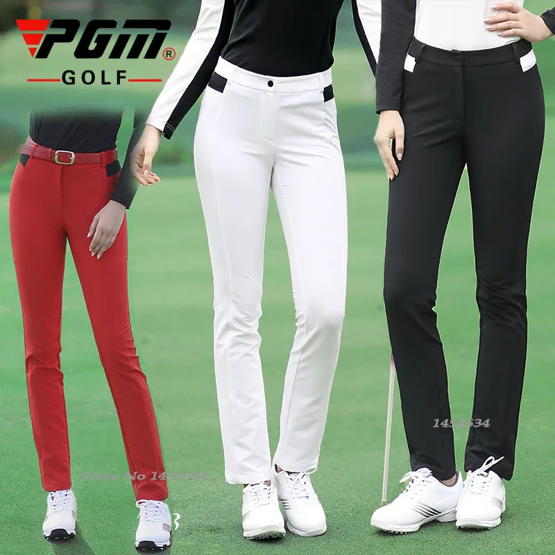 

Clothes Women Lady Trousers Casual Autumn Spring Golf Tennis Baseball Sports Hight Elasticity Wear Long Pants Slim Fast Dry PGM