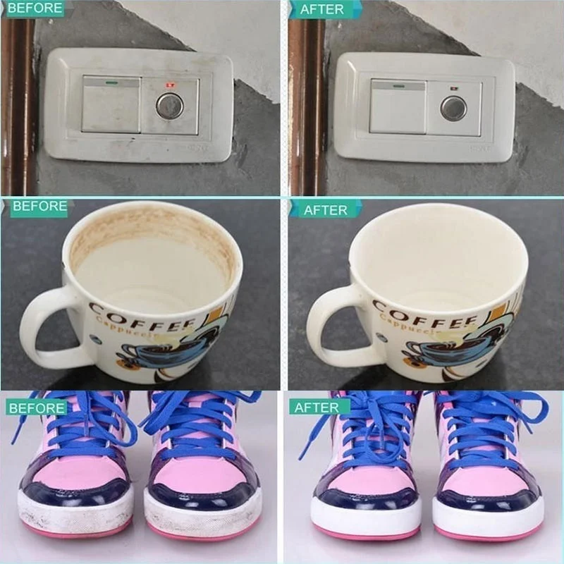 20pcs Multi-function Magic Melamine Sponge Eraser Cleaner Cleaning Sponges Kitchen Bathroom 100x60x20mm | Дом и сад