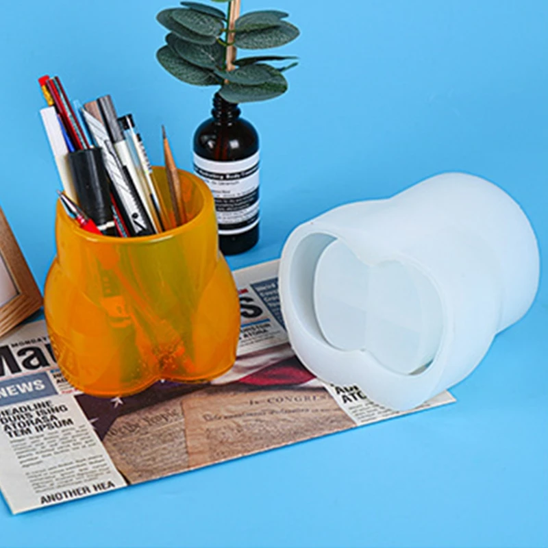 

3D Body Shape Plant Pot Epoxy Resin Mold Flowerpot Planter Pot Silicone Mould E15E