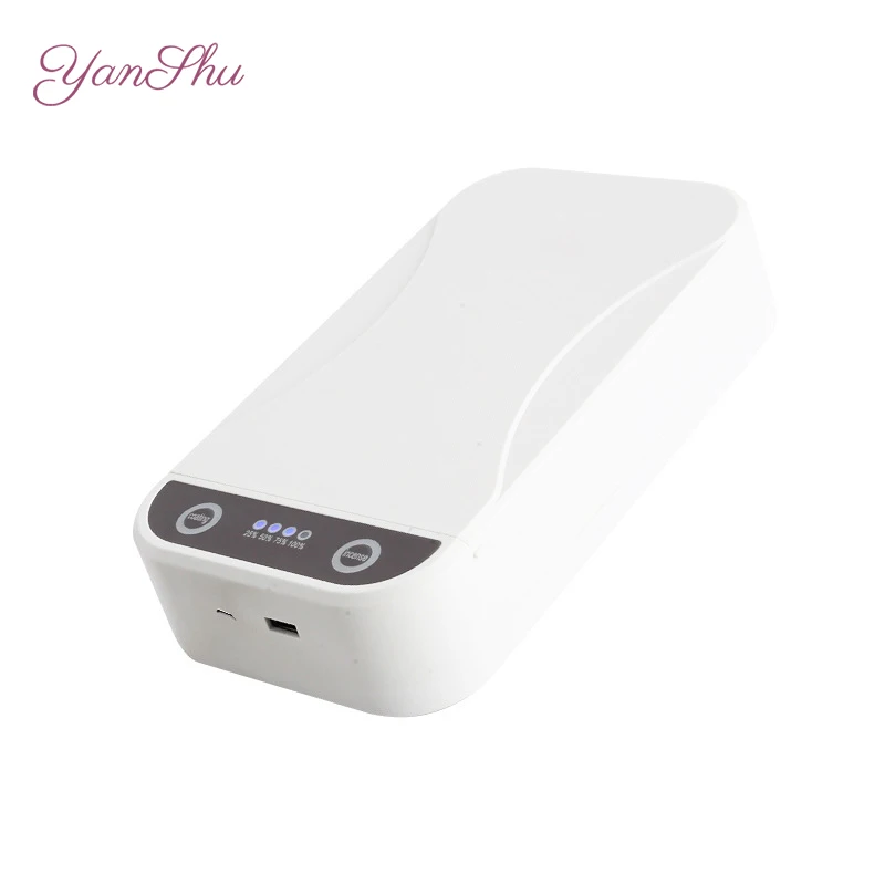 portable ultraviolet disinfection mobile phone case sanitizer mobile sterilizer with charger uv cell phone sanitizer free global shipping