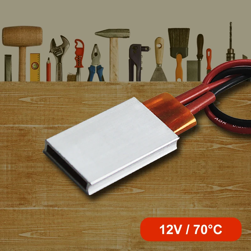 AC DC 12V 70C 35*21mm нагреватель с постоянной температурой и корпусом | Бытовая техника