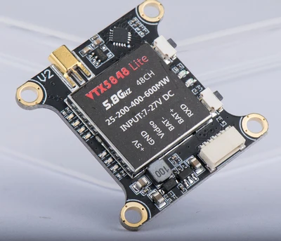 Переключаемый модуль видеопередатчика VTX5848 LITE 48CH 5 8G 25/100/200/400/600 мВт VTX OSD