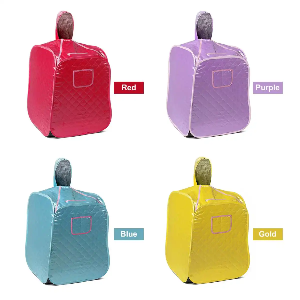 

Steam Sauna Tent Portable Spa Room Home Beneficial Full Body Slimming Folding Detox Therapy Steam Fold Sauna Cabin Sauna Room