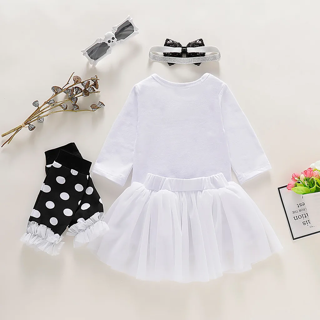 Детские комплекты одежды для маленьких мальчиков детский Ромпер на Хэллоуин