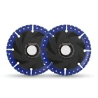 Диск алмазный для отрезки стали, железобетона, диаметр DT-DIATOOL дюйма, 2 шт., 4,5 дюйма