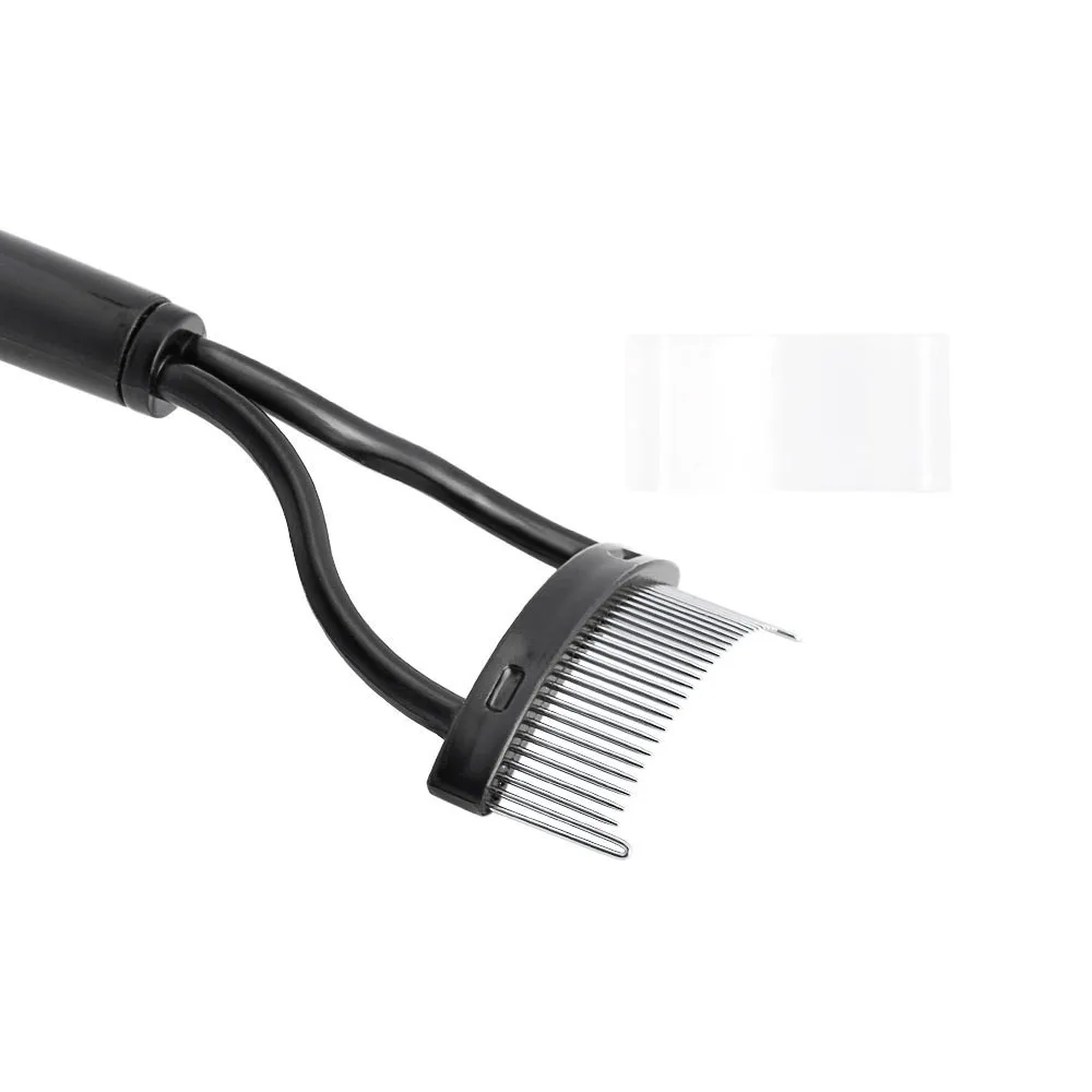 Разделитель ресниц для тушь подтягивающая завиток металлическая кисть