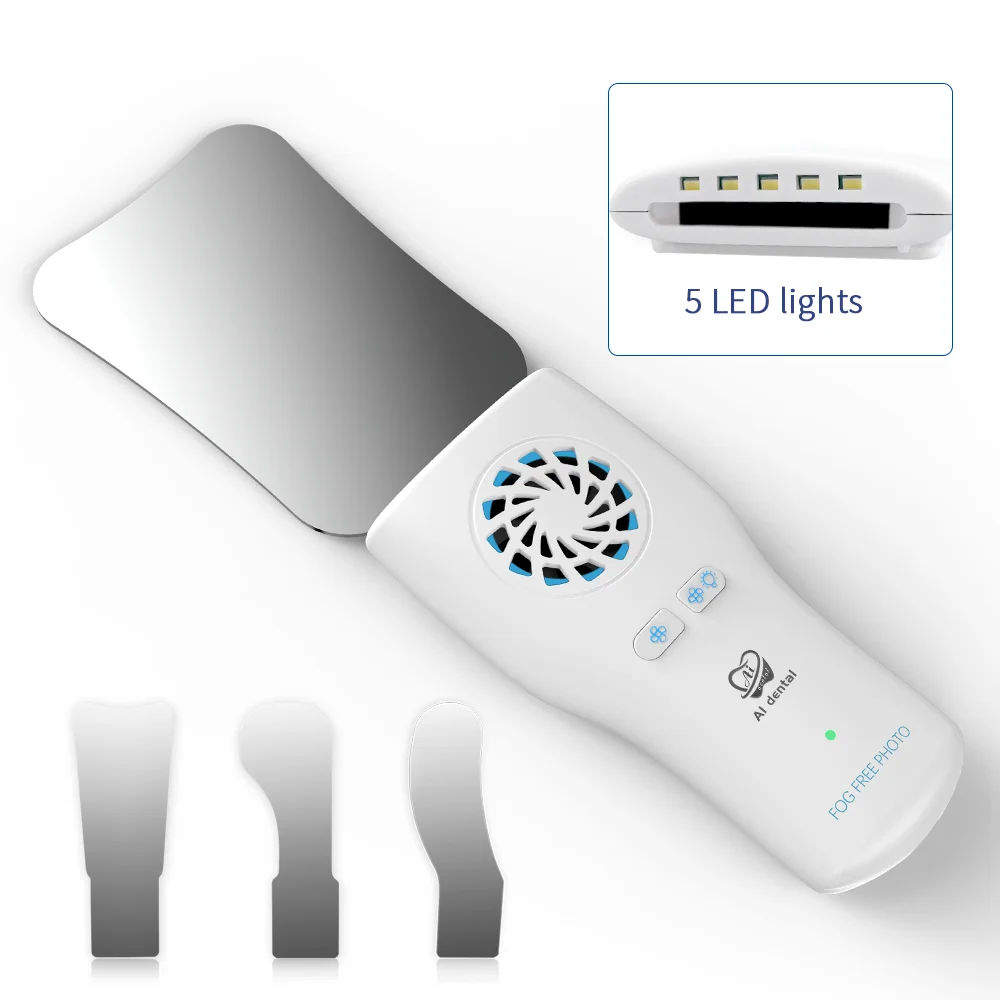 

FF-PT Dental Electronic Endoscope LED Imaging Orthodontics Anti-fog Refractor Mirror Free Photo Stainless Steel Dentist Camera