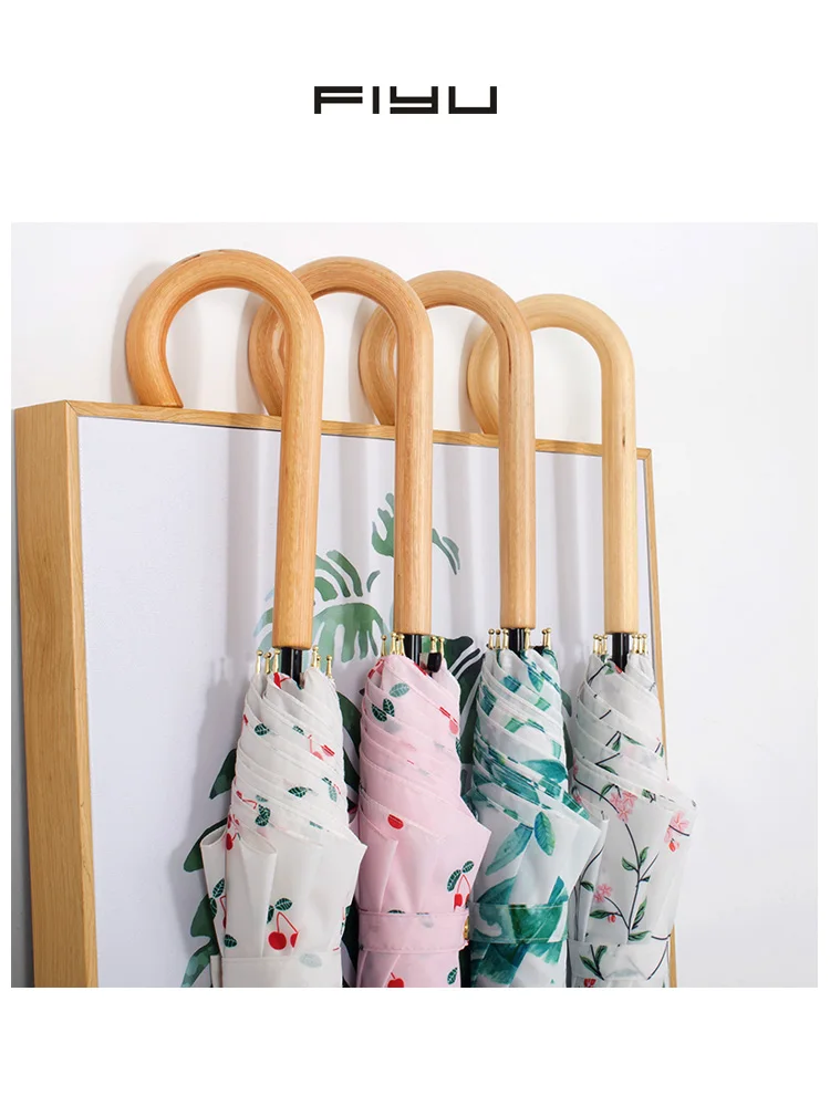 Большой японский Небьющийся зонт с УФ-защитой и защитой от ветра