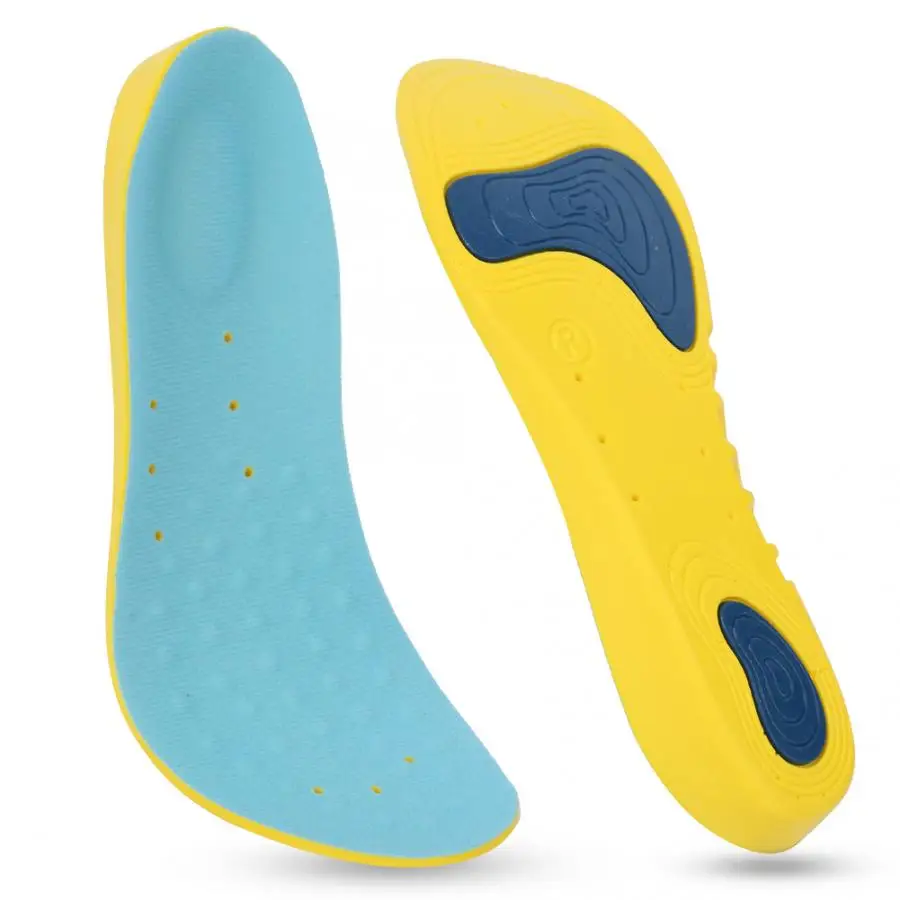 Уличные спортивные детские эластичные стельки для обуви дышащие ударные