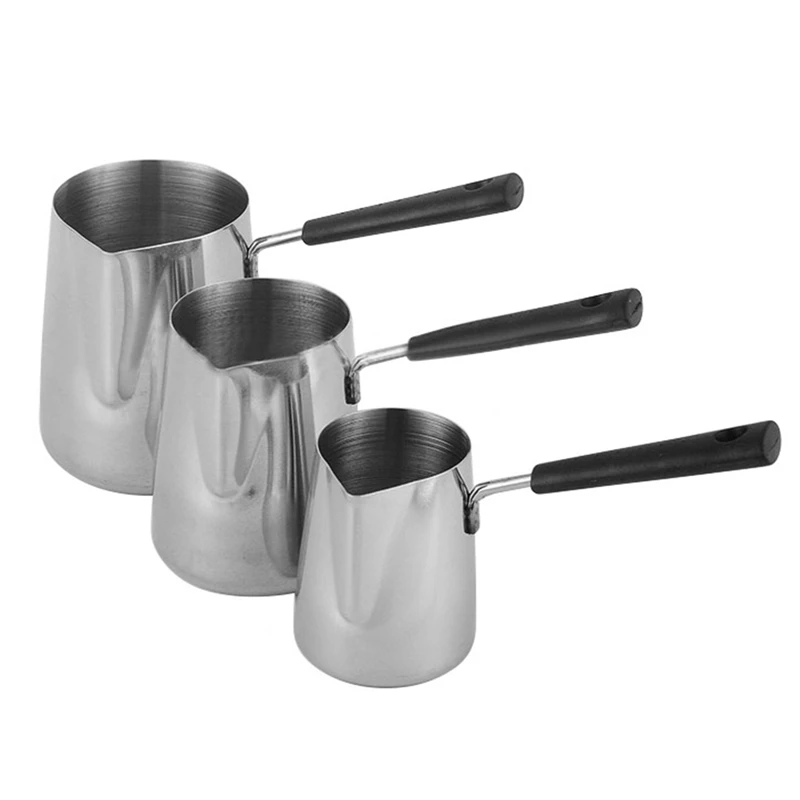 Handle Milk Cup Stainless Steel Garland Cup Garland Cylinder Milk Foam Cup Milk Cup Fancy Milk Cup Coffee