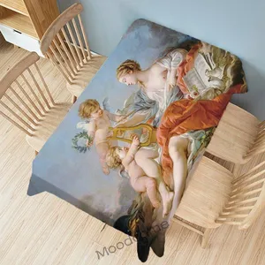 Рококо королевский двор стиль Франсуа Баучер Греческий миф Венера Ангел большая Настенная картина водонепроницаемая Скатерть льняная скатерть