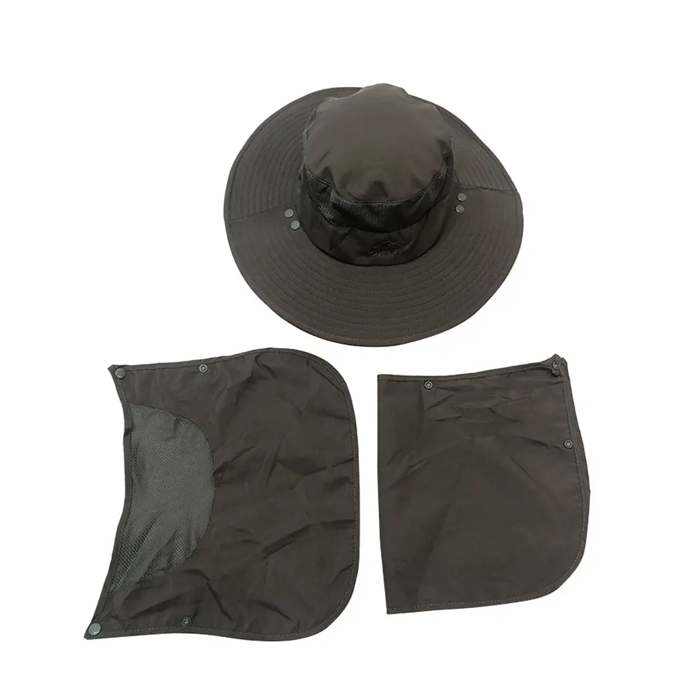 

Summer Outdoor Quick-drying Anti-hat Fishing Breathable Sun Fisherman Hat Foldable Design Windproof Rope Hat