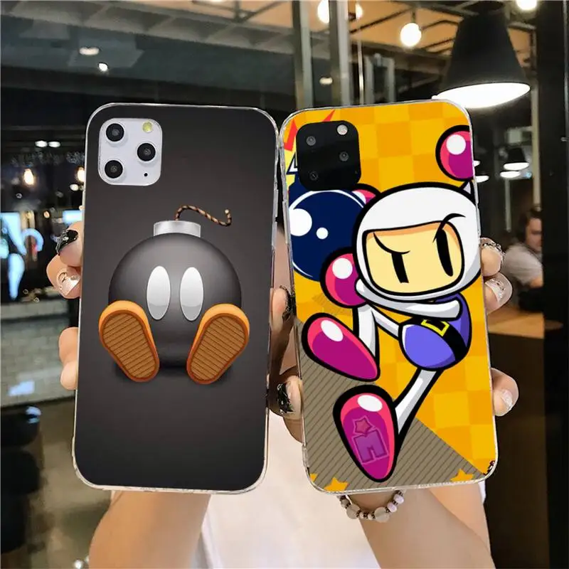 

Super Bomberman Soft Silicone TPU Phone Cover for iPhone 11 pro XS MAX 8 7 6 6S Plus X 5S SE 2020 XR cover
