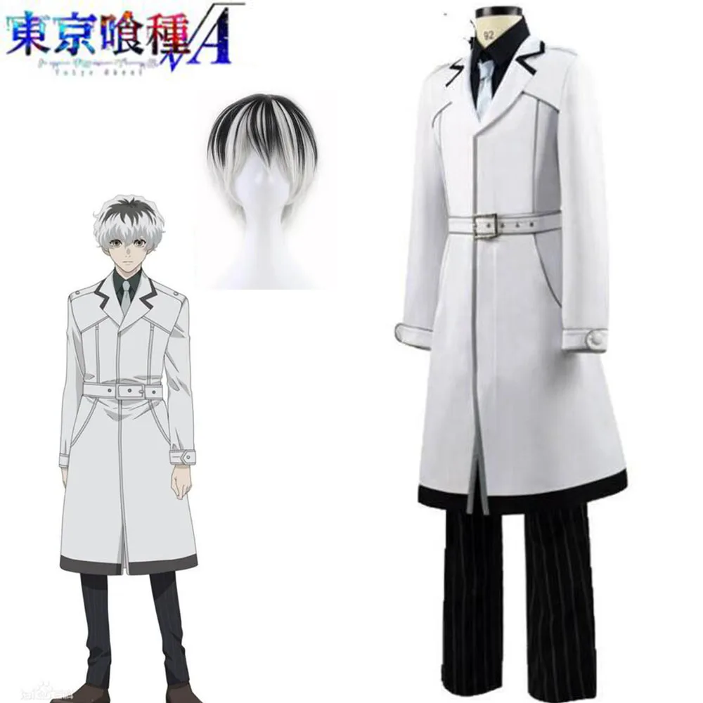 Аниме Токийский Гуль Сасаки хайсе Kaneki Ken Ветровка унисекс Униформа косплей