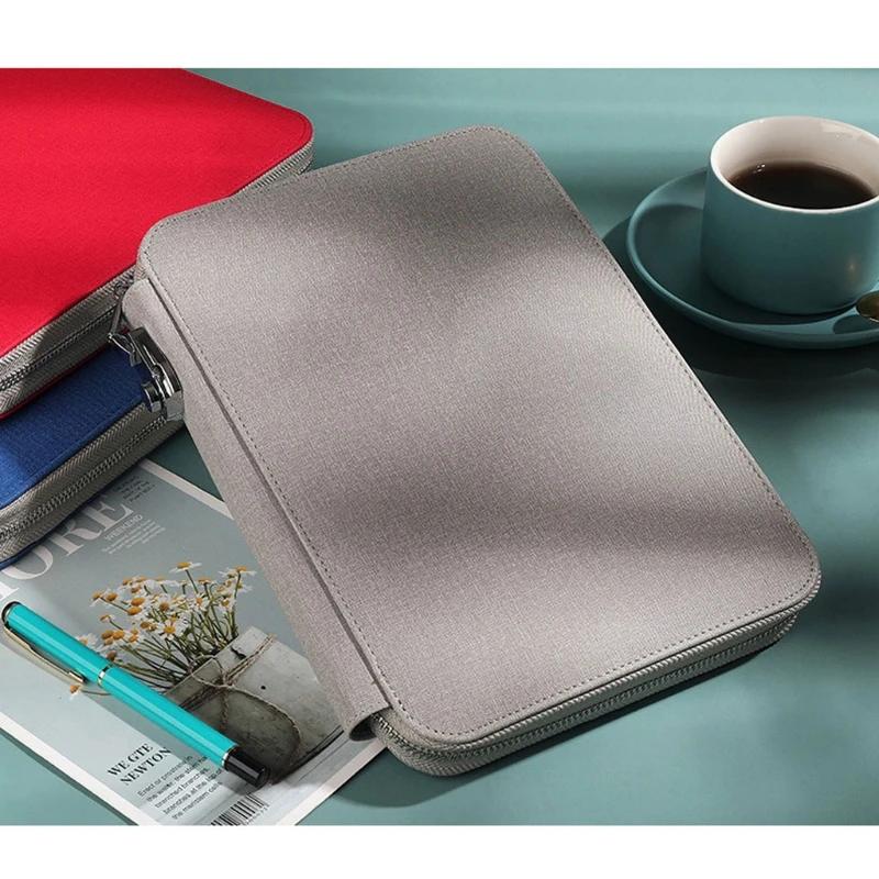 

PU Leather Notebook Business Notepad Loose Leaf Binder Spiral Notebook with Lock