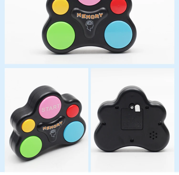 Память игры огни и звук Повторите мой мигающий Souptoys тренировки памяти электронная консоль головоломки антистрессовая игрушка