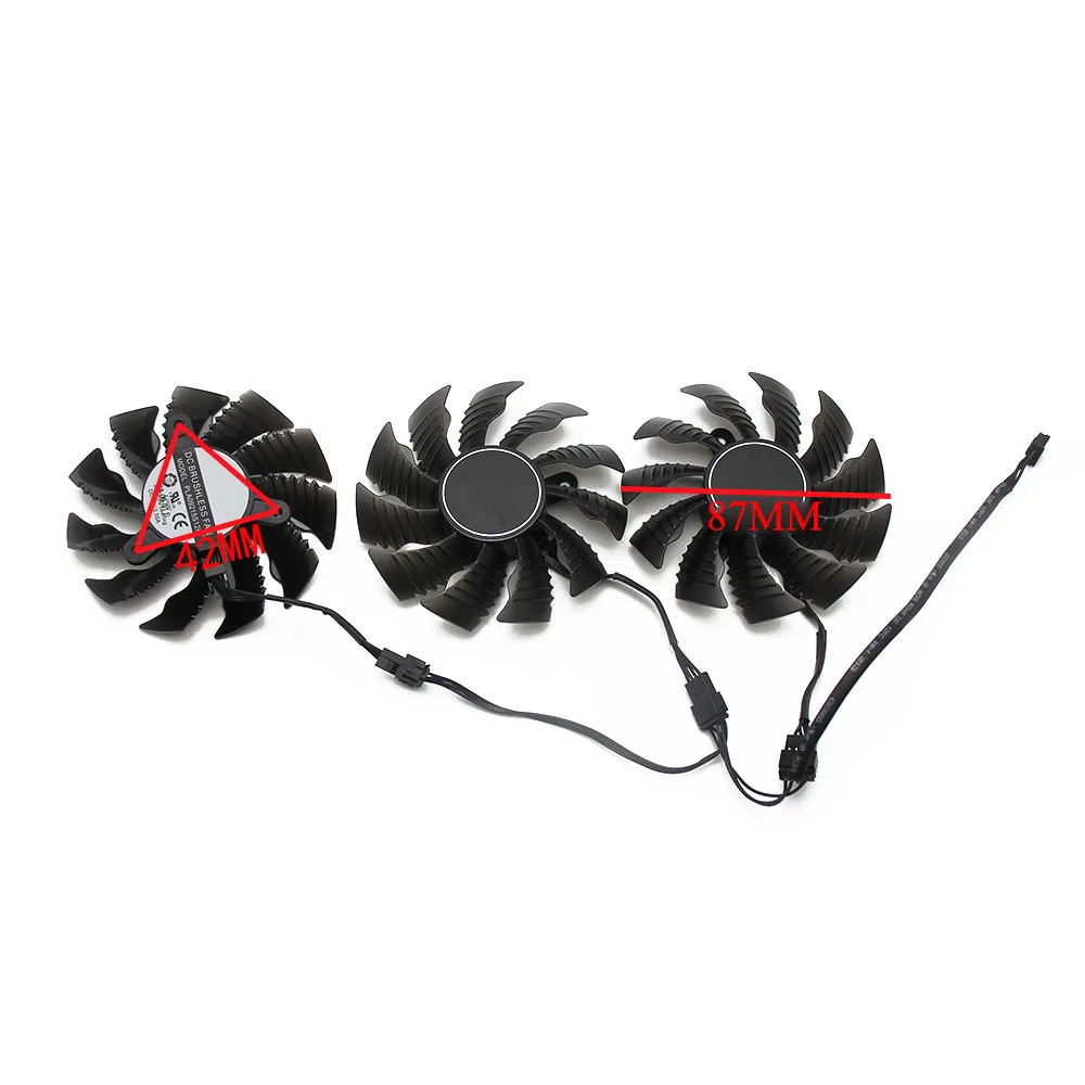 87 мм PLA09215S12H 0.55A RTX 2070 2080 SUPER Ti для Gigabyte 2070SUPER RTX2080 RTX2080Ti вентиляторы графической