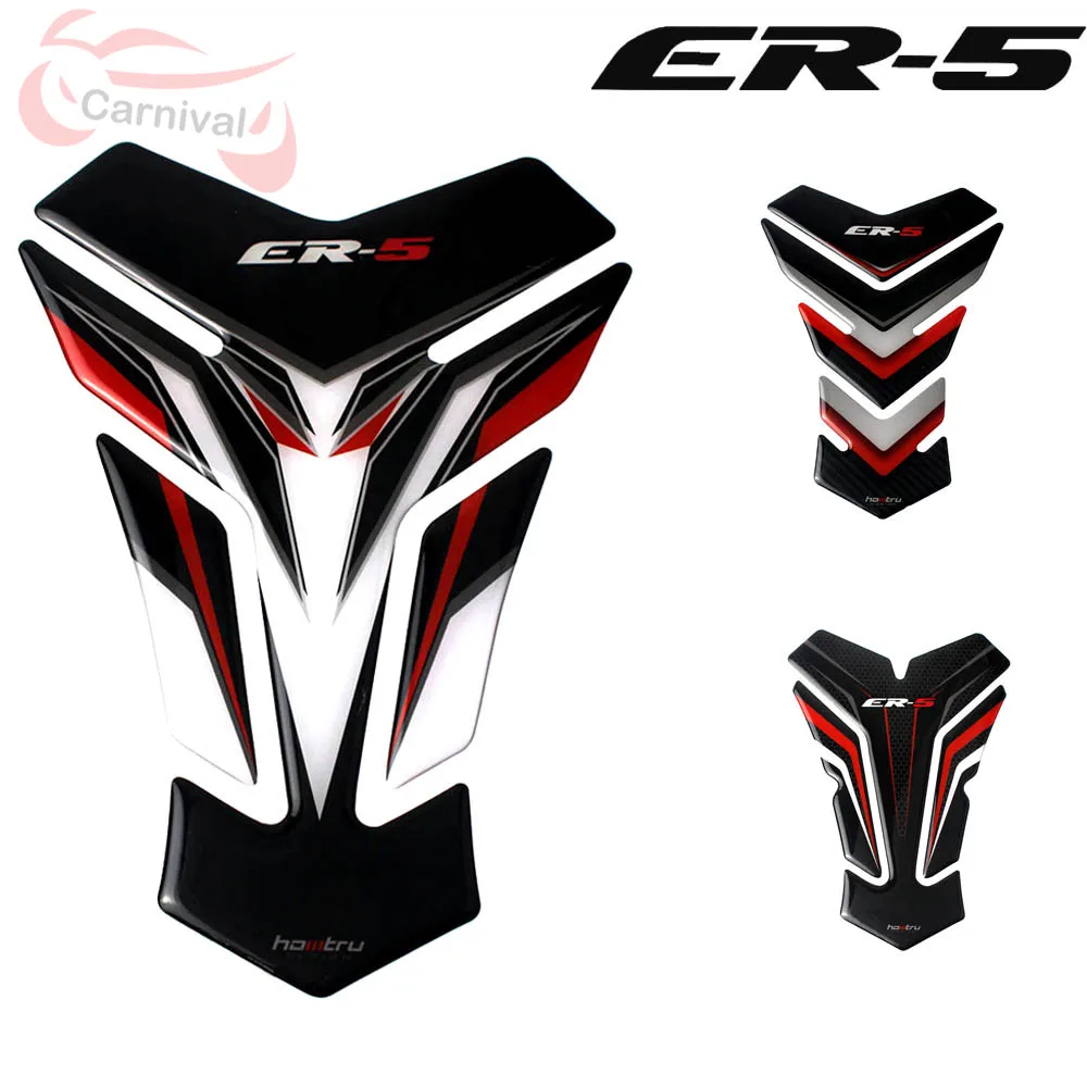 

Suitable For Kawasaki ER5 ER-5 ER-5N Tankpad 3D resin tank pad protector for motorcycle stickers