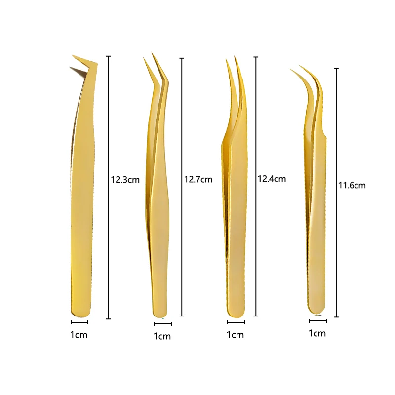 Профессиональный пинцет для наращивания ресниц 1 шт. высокоточный Пинцет из