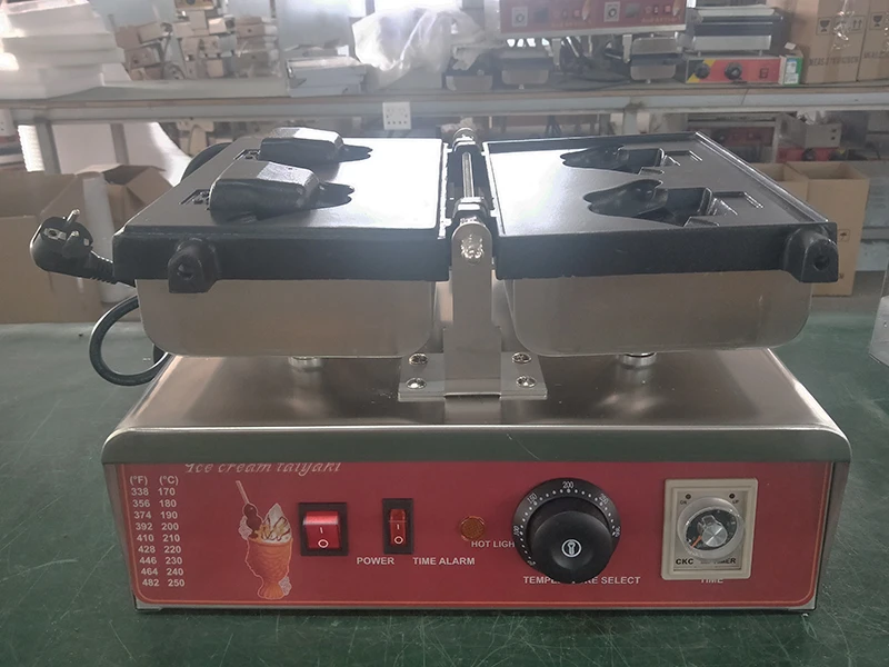 Электрическое оборудование для выпечки Электрический вафельница мороженого
