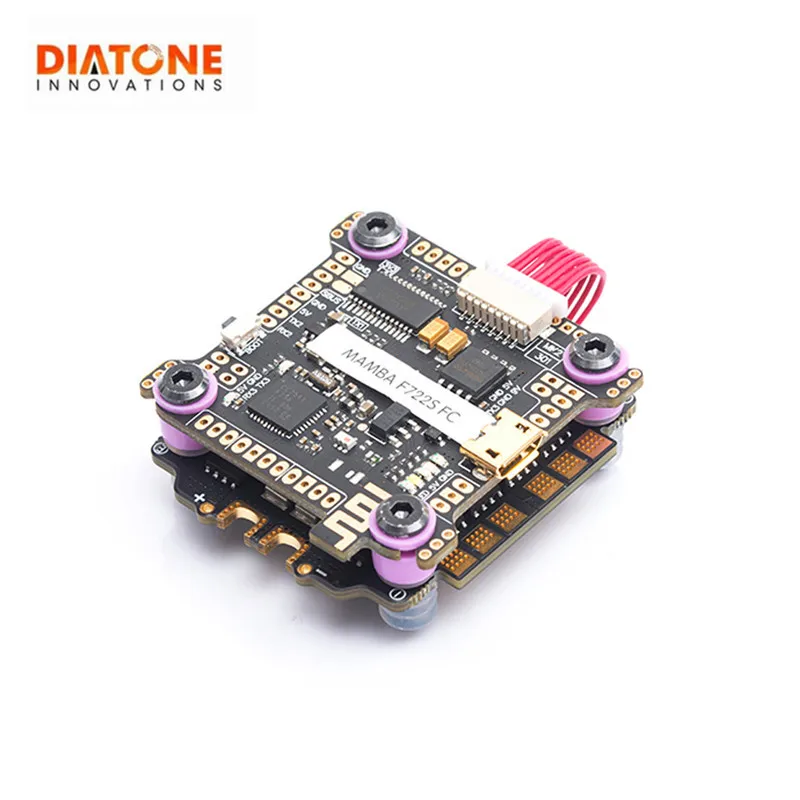 Контроллер полета Diatone MAMBA F722S OSD &amp F50PRO 50A 3-6S Dshot1200 FPV гоночный бесщеточный ESC для