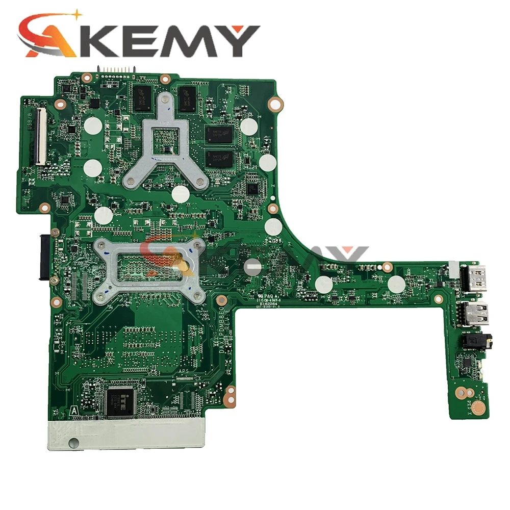 Online Für HP PAVILION 15-AK Laptop Motherboard 832848-001 832848-601 Mit I7-6700HQ CPU GTX950M 4GB GPU DAX1PDMB8E0 MB 100% Getestet