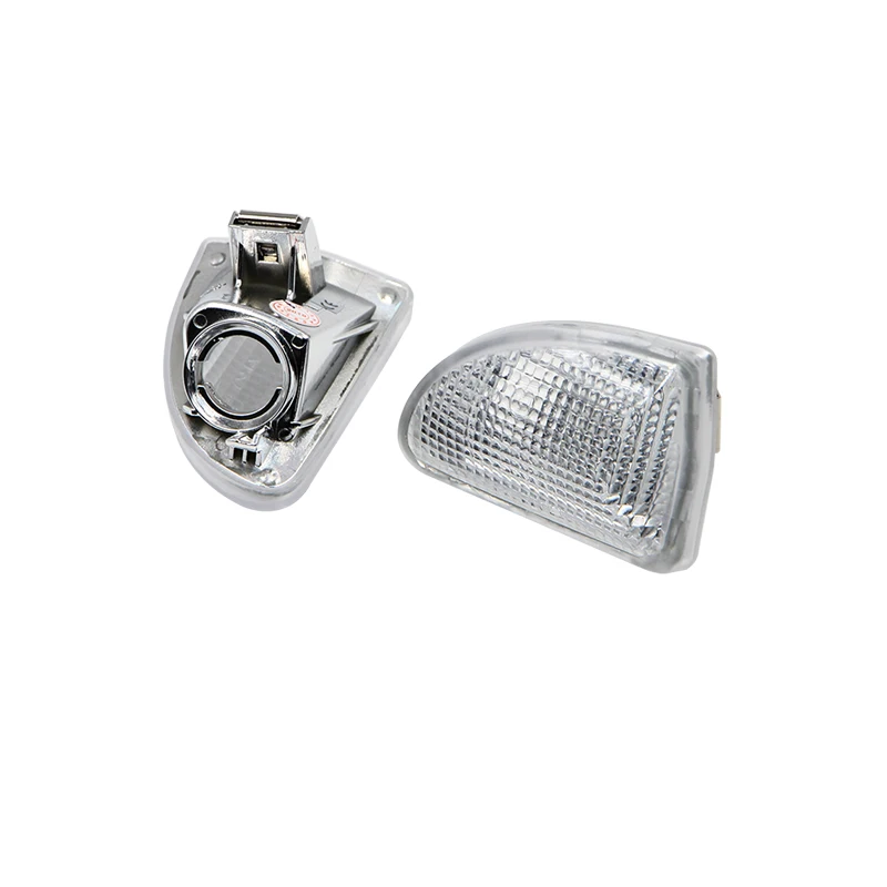 OEM Боковой габаритный фонарь для Benz Smart Fortwo 451 MK1& MKII 07-15 прозрачные линзы хромированный отражатель/прозрачный/дымовой объектив сигнал поворота