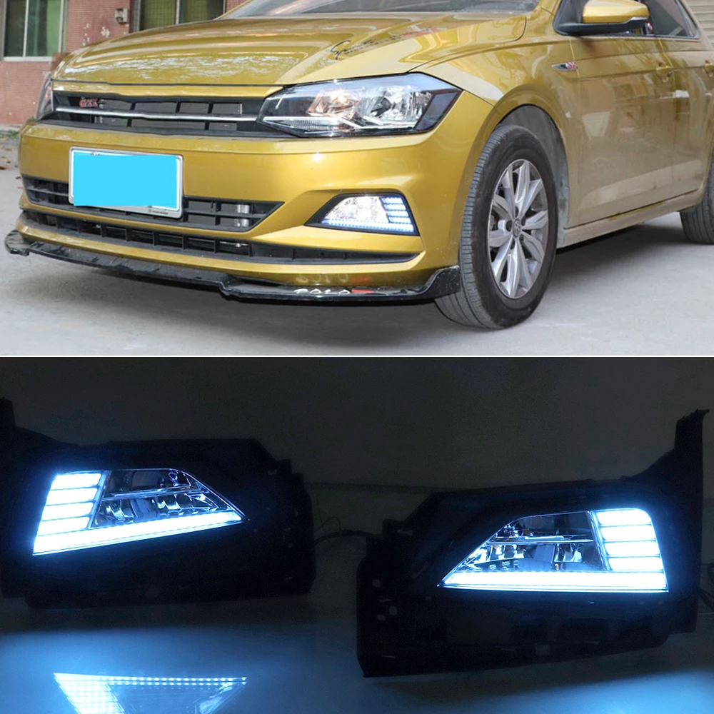 CSCSNL 1 пара автомобиля DRL Светодиодный дневной светильник противотуманных фар