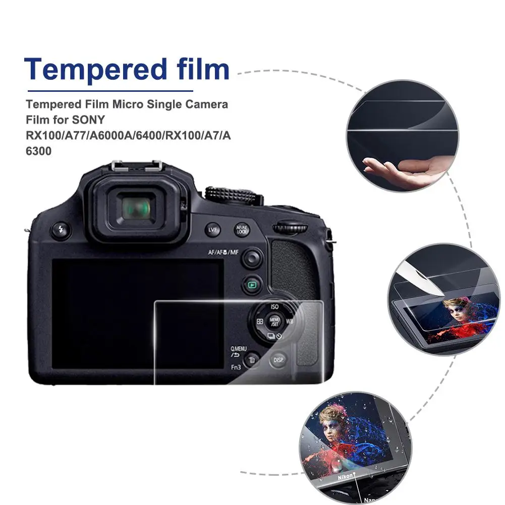 0 3 мм оптический 9H закаленное оптическое стекло протектор экрана фольги кожи