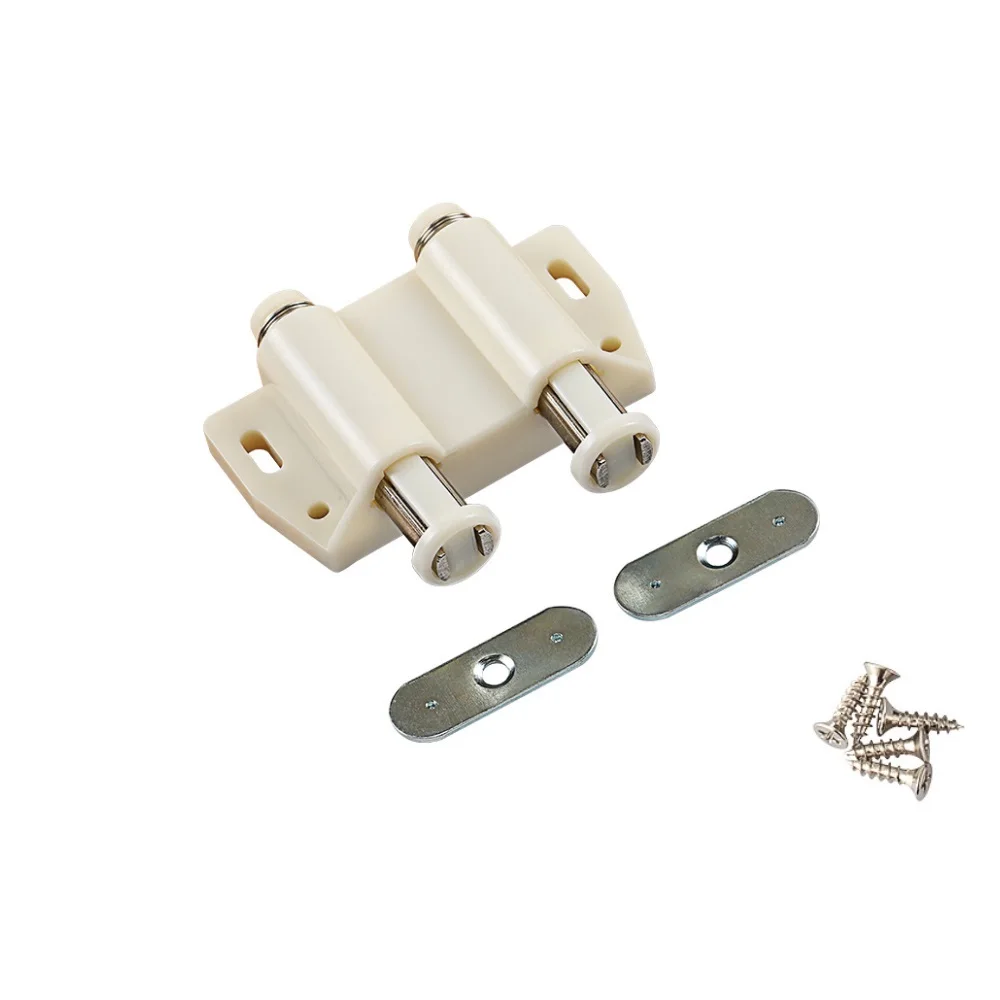 2 шт./лот хорошее качество защелка для открывания шкафа с двойным магнитом