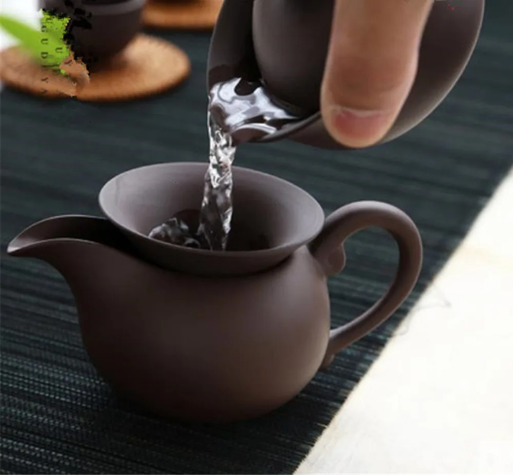 1 фиолетовый шт Барро Gaiwan китайский чай чашки Kong Fu чайная посуда ремесло чай игра аксессуары