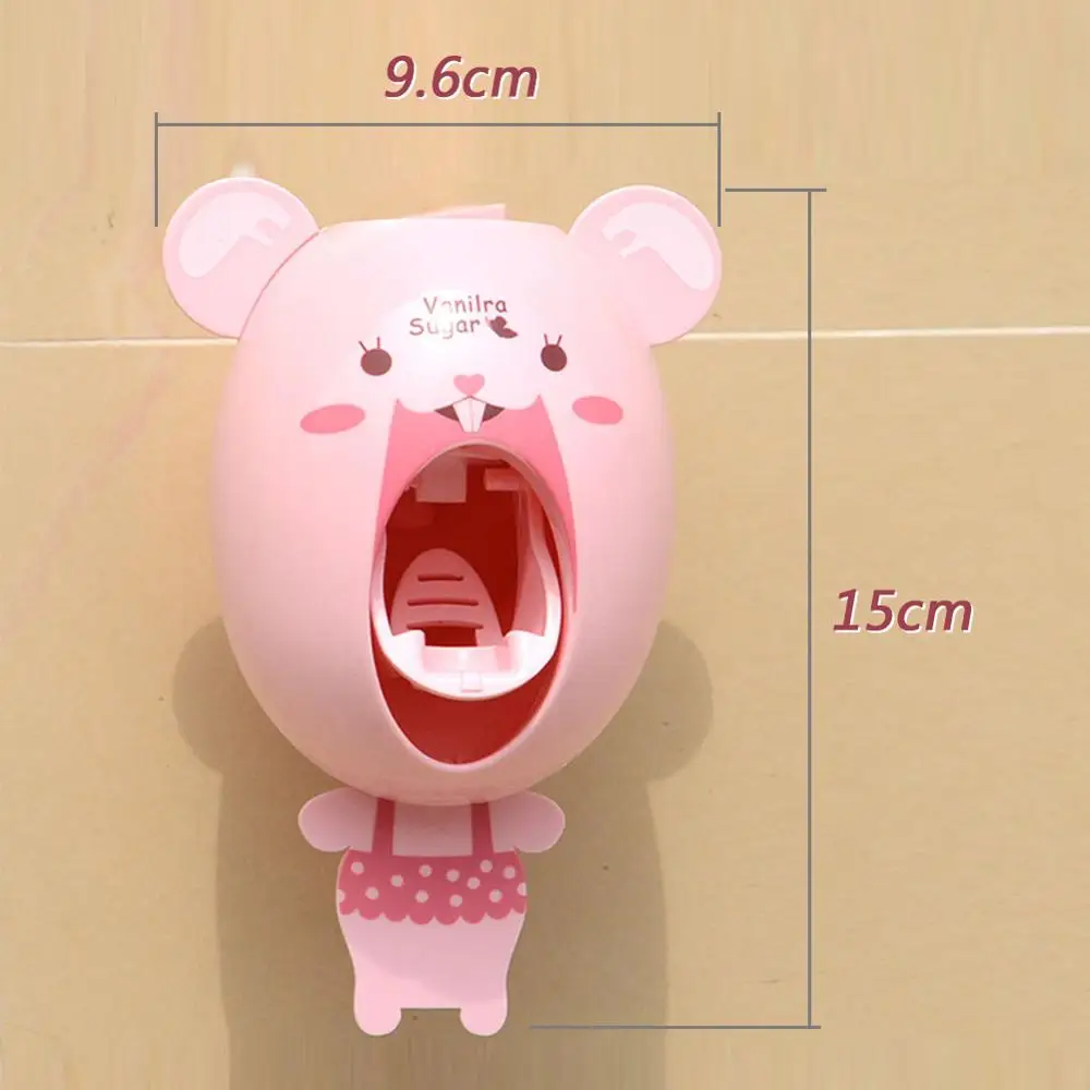 Автоматический диспенсер для зубной пасты с мультяшными животными|Держатели