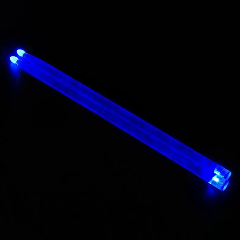 5A акриловые барабанные палочки мягкий светящийся в темноте светится сценический