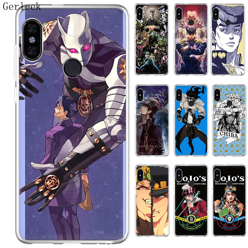 Силиконовый чехол для телефона из ТПУ Xiaomi Redmi S2 4A 4X 5 6 6A 7 GO 4 3 3S Prime Pro JoJo's Bizarre
