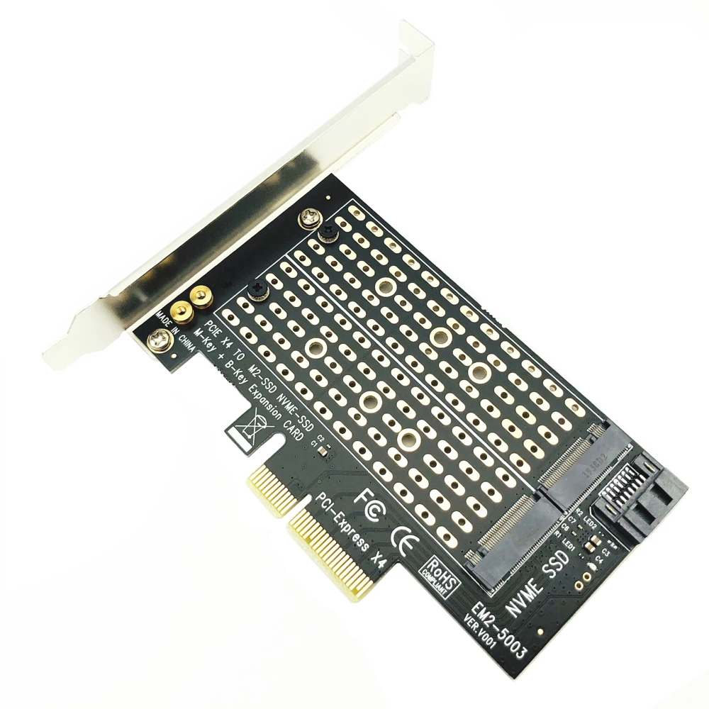 адаптер pci express pcie на m2 адаптер nvme sata m 2 ssd pcie а