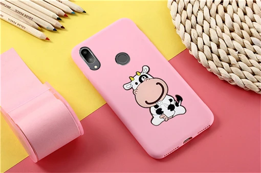 TRISEOLY для Xiaomi Redmi Note 7 Чехол Redmi 7 3D стерео патч мягкий силиконовый бампер набивной чехол с изображением животного для телефона Xiomi Redmi Note7