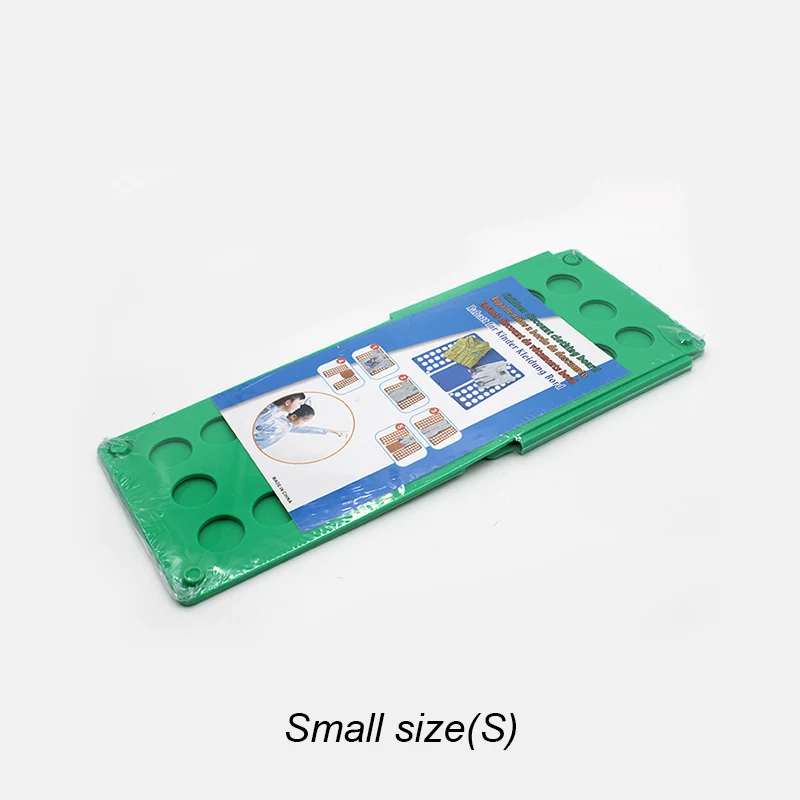 1pc green S A644 Быстрая одежда складная доска качество для взрослых Волшебная Одежда Папка футболки джемпер одежда Бендер ребенок Прачечная футболка СИСТЕМА ОРГАНИЗАЦИИ - Цвет: 1pc green S A644
