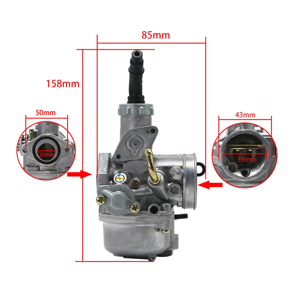 Мотоциклетный карбюратор ZSDTRP Keihi WAVE 125 для Honda WAVE125 W125 с набором воздушных фильтров