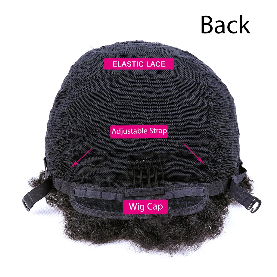 

Afro Kinky Curly Wig Natural Color Pixie Cut Human Hair Wigs 1/2/3 Pcs Brazilian Short Wig Perruque Cheveux Humain VRVOGUE