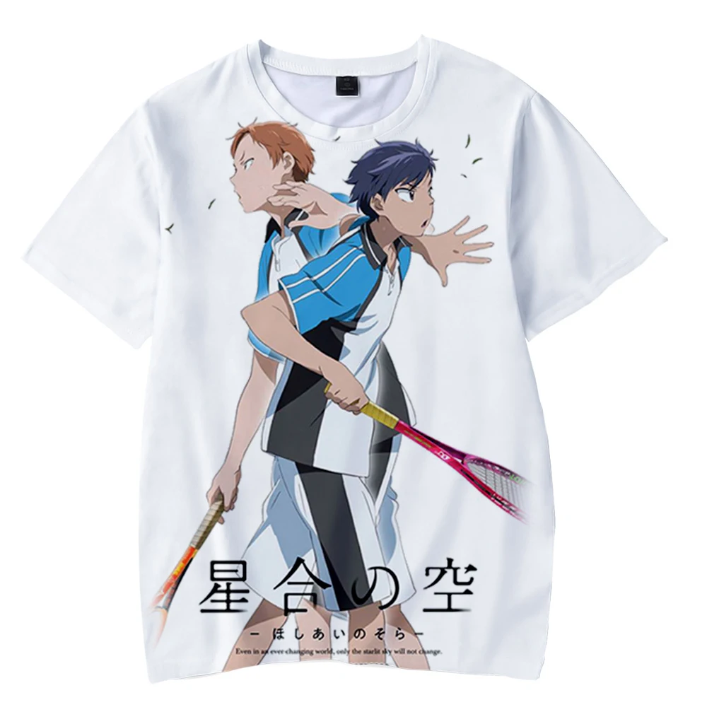 

2021 Anime Stars Align 3D Print Children T-shirt Boy Girl Kids Short Sleeve FeiYi666